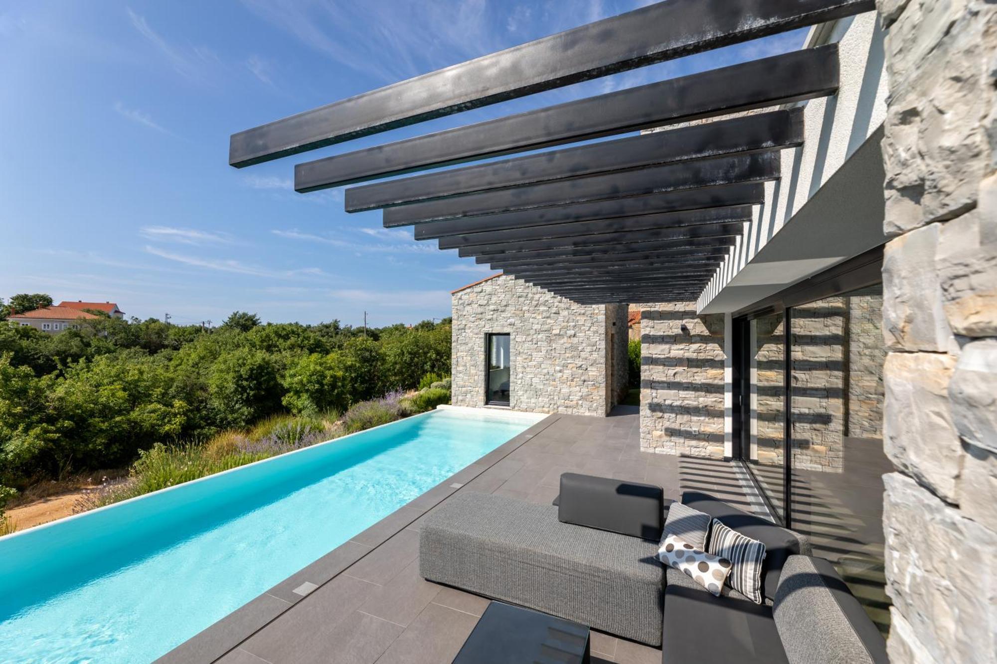 Vila Ca Veia Vrbnik Exteriér fotografie