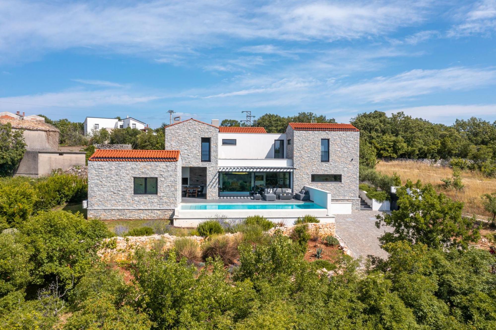 Vila Ca Veia Vrbnik Exteriér fotografie