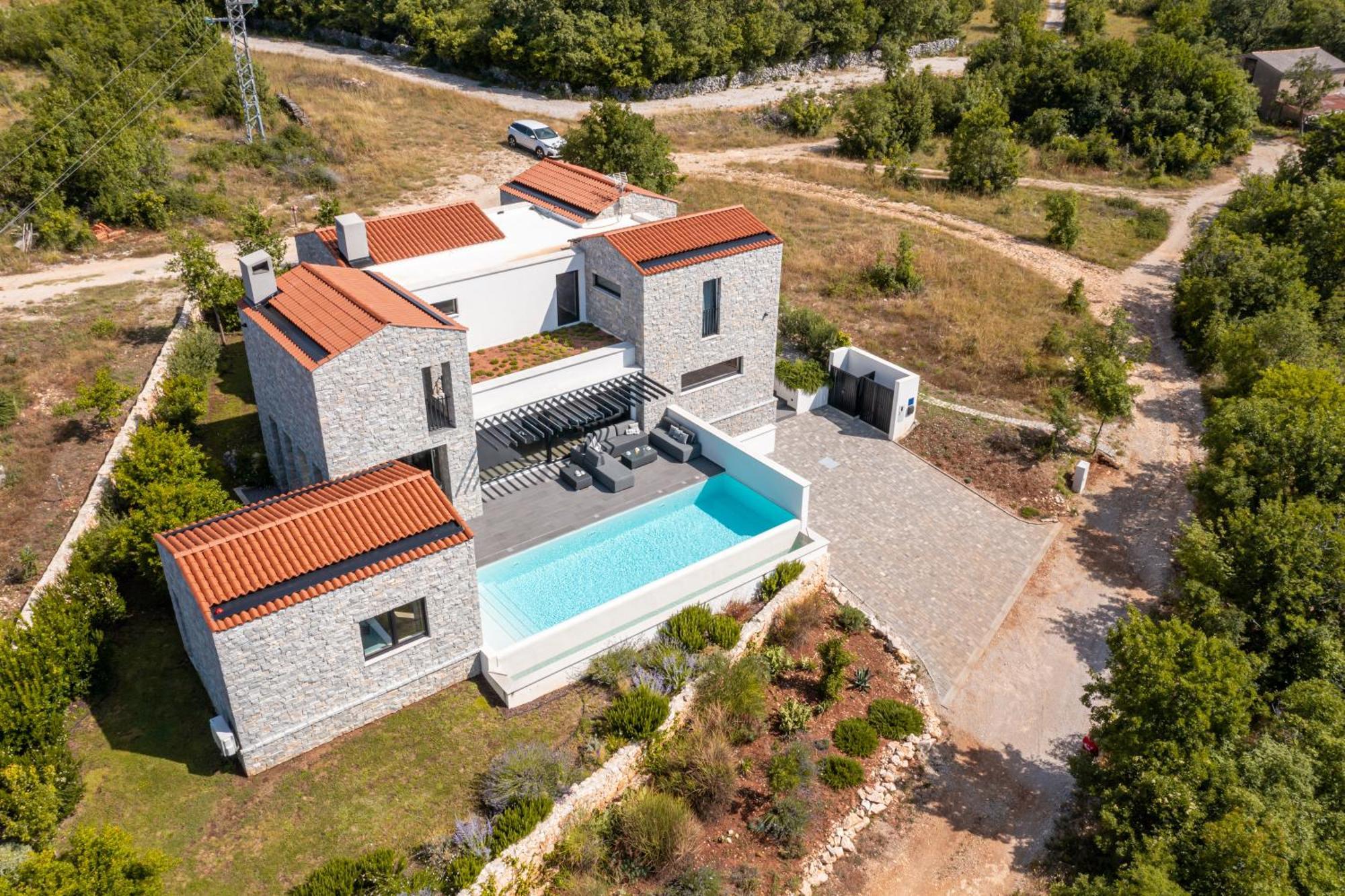 Vila Ca Veia Vrbnik Exteriér fotografie